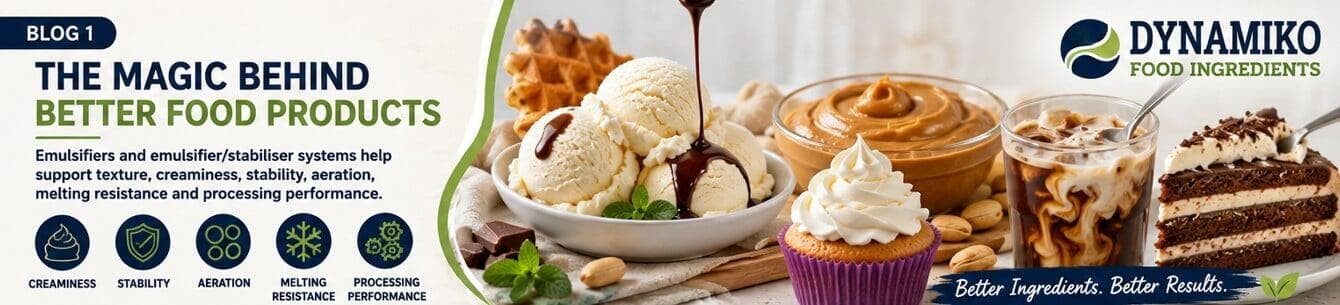 THE MAGIC OF EMULSIFIERS - BETTER TEXTURE, CREAMINESS AND PERFORMANCE (1/3)